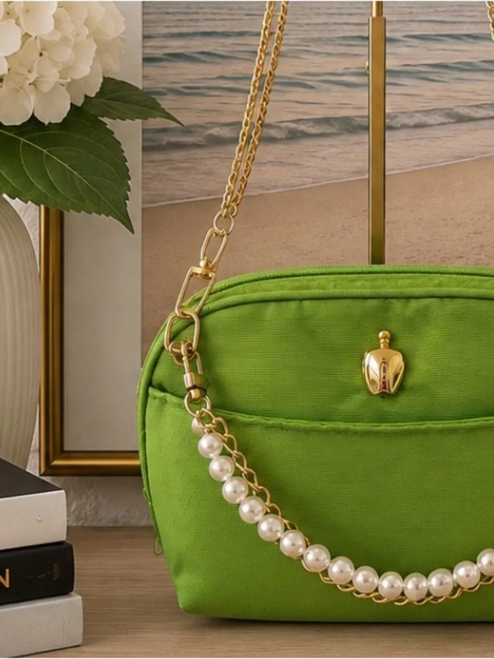 Dior Green Cosmetic/Beauty Bag GWP Item
